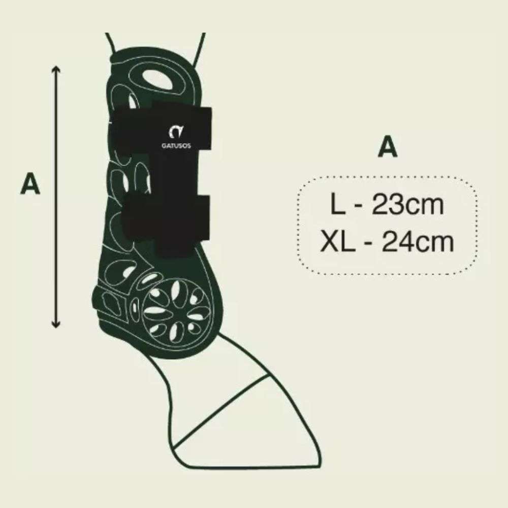 thinline gatusos air ultra light horse boot size chart