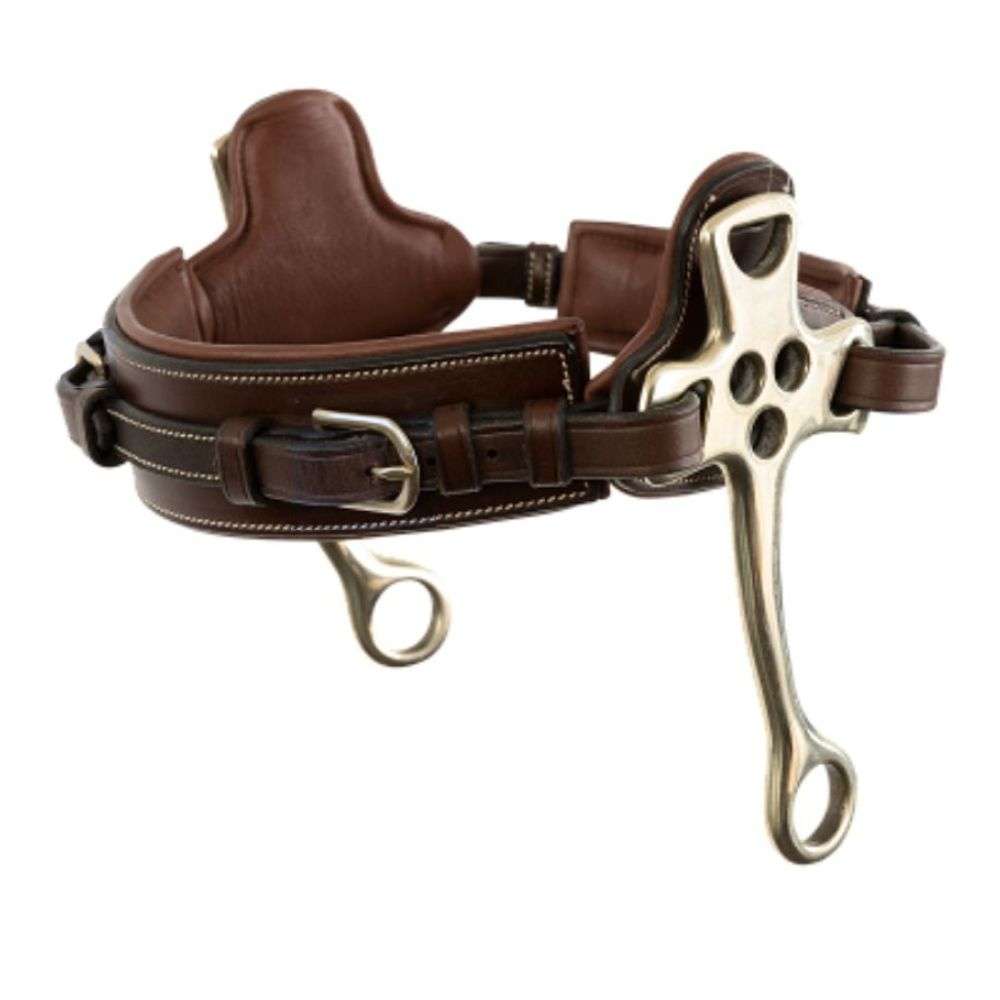 trust padded leather hackamore noseband