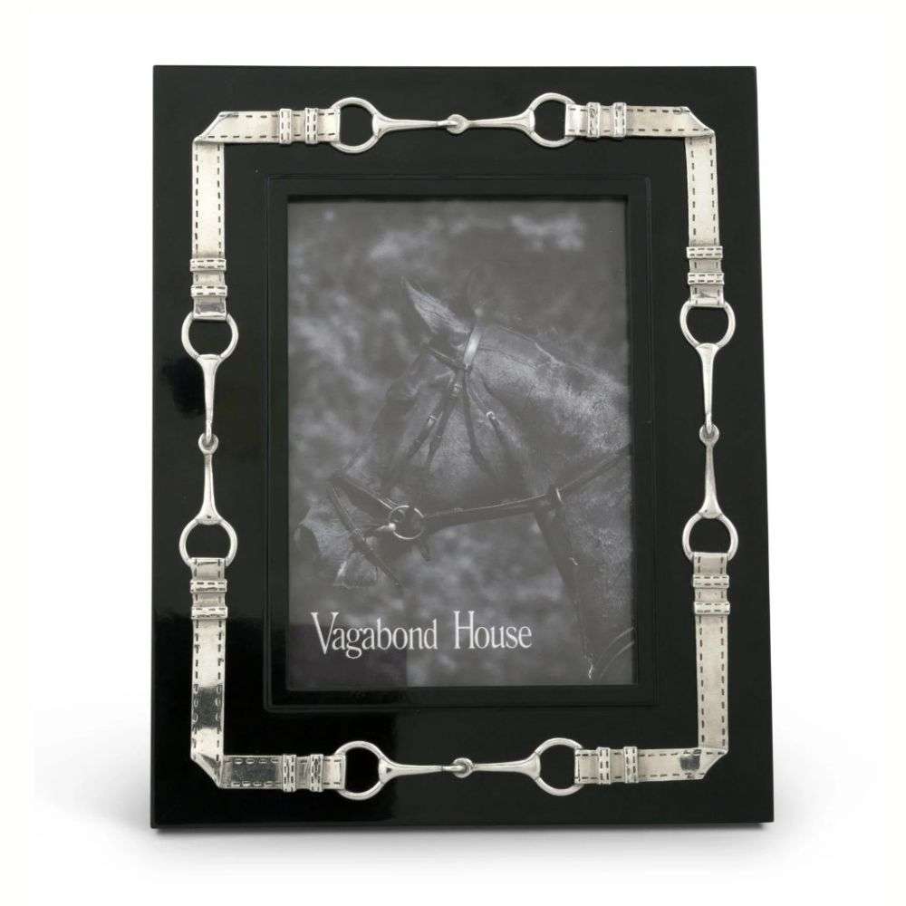 Vagabond House Equestrian Bit 5x7 Photo Frame
