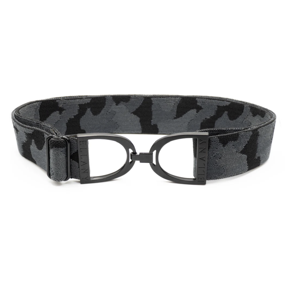 ELLANY 1.5" Black Matte Camo Belt