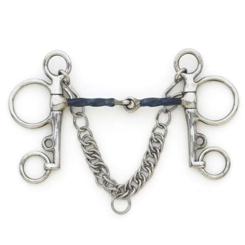 Morso Pelham Shires Waterford Con Boccola A Punta - Gambo Corto, Misura 13,5, Acciaio Inox (LWB-06) - Foto 1