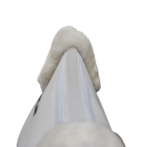 Thinline Trifecta Half Pad with Sheepskin Rolls Spine View