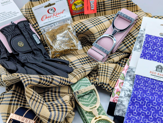 ellany belts red barn socks knuckle gloves