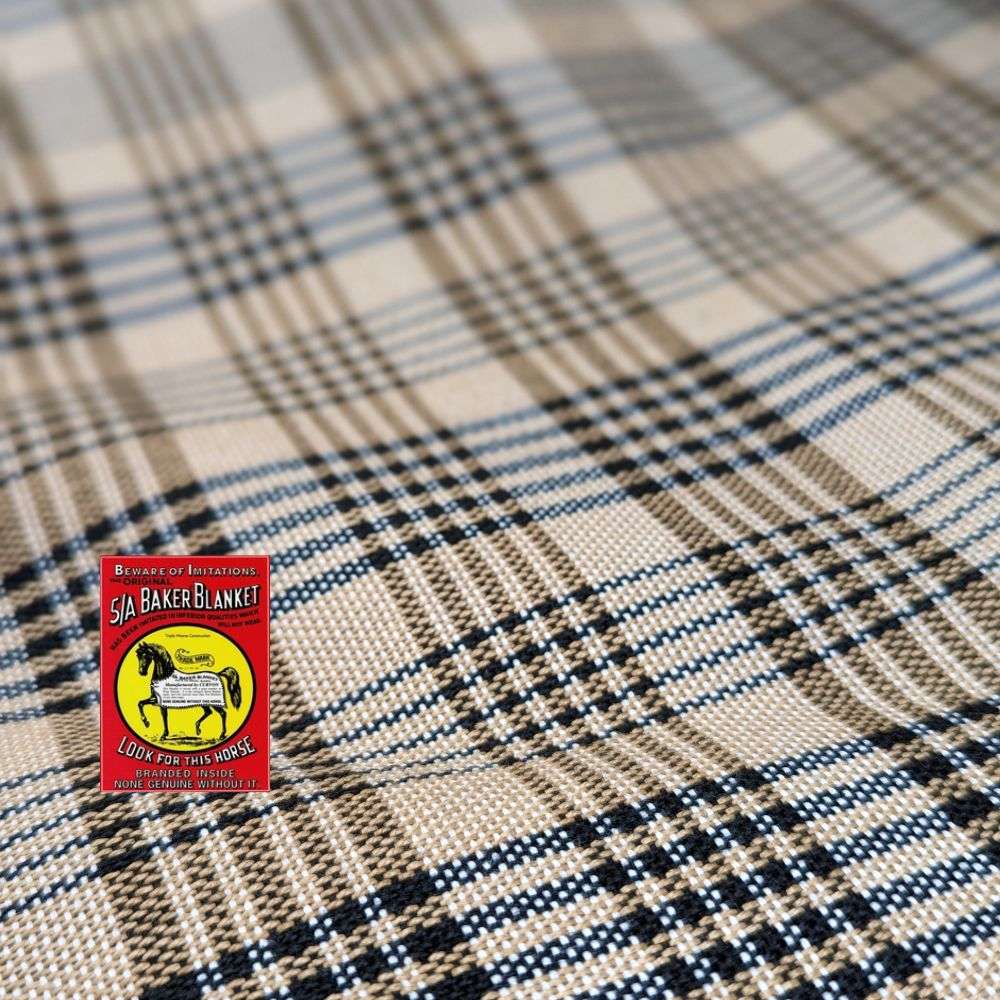 5A baker plaid luggage and horseware