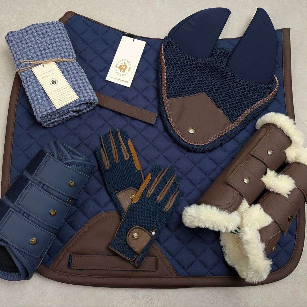 sixteen cypress navy and hickory