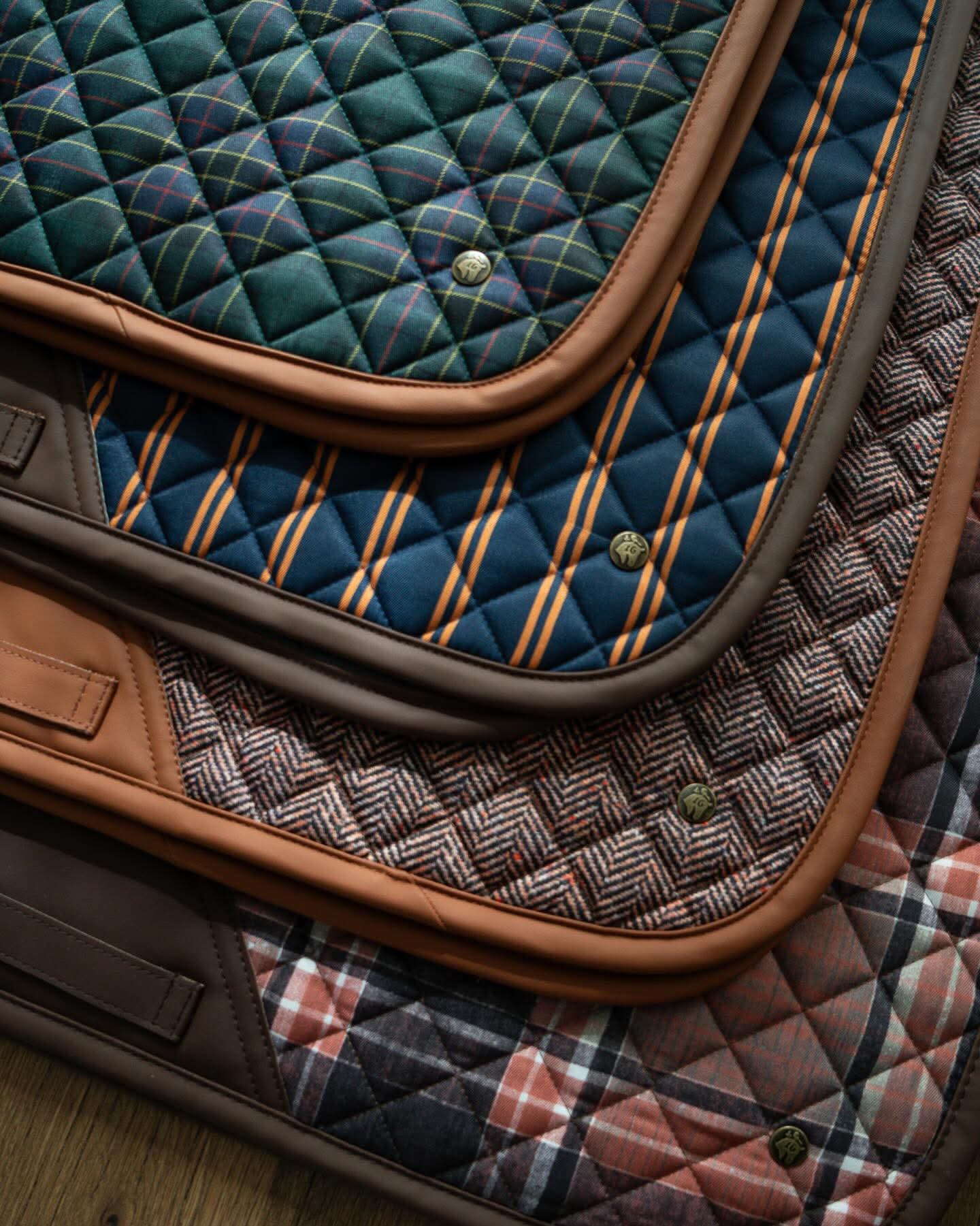 ecogold secure xc saddle pad slate blue