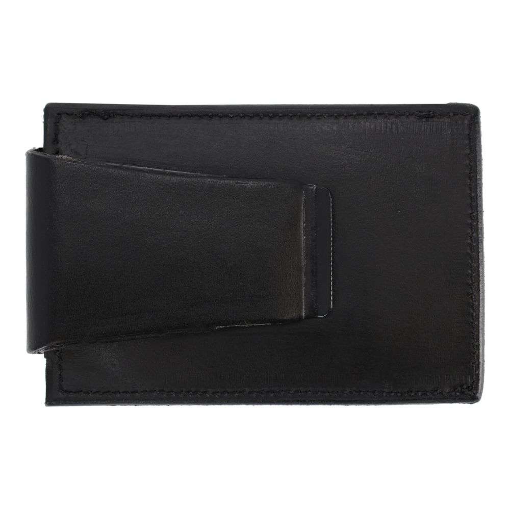black leather clip on show numbers back