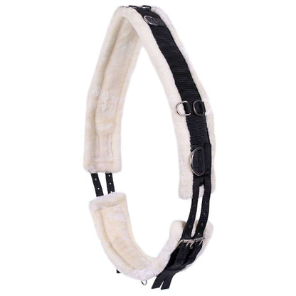 fleecy lined lunging surcingle back