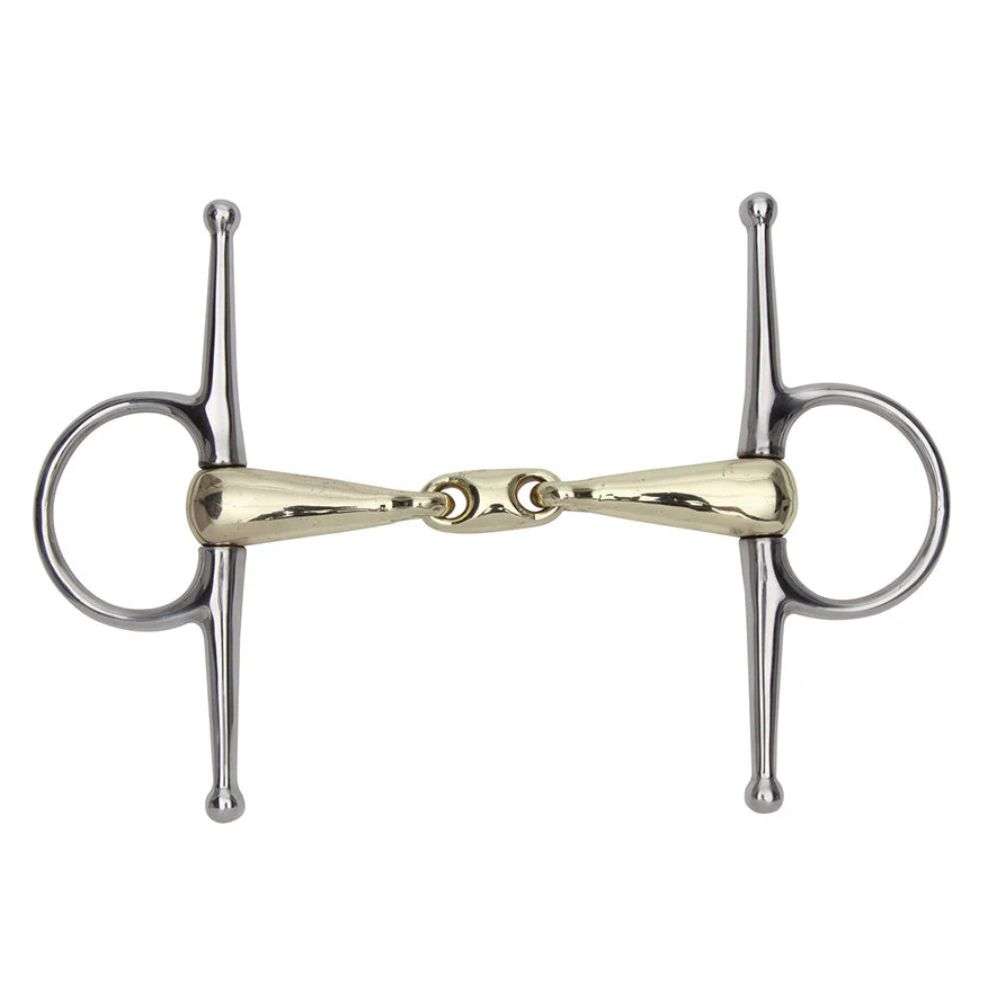 full cheek brass alloy peanut bit