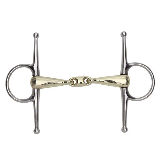 full cheek brass alloy peanut bit