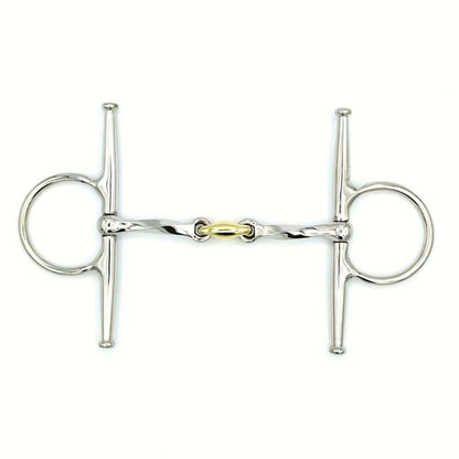 full cheek square twist brass peanut