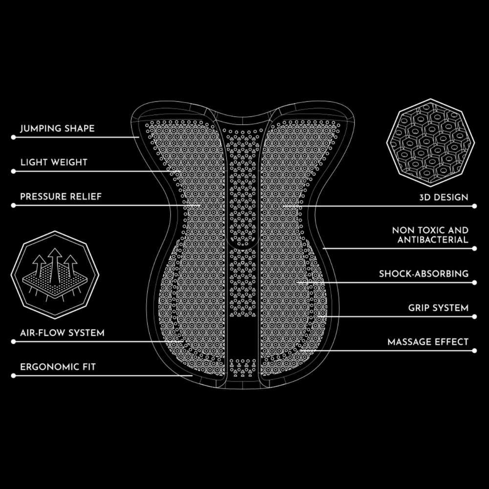horsena jumper half pad technical features