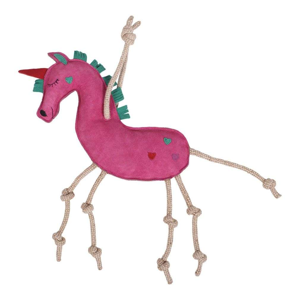 qhp pink unicorn horse toy