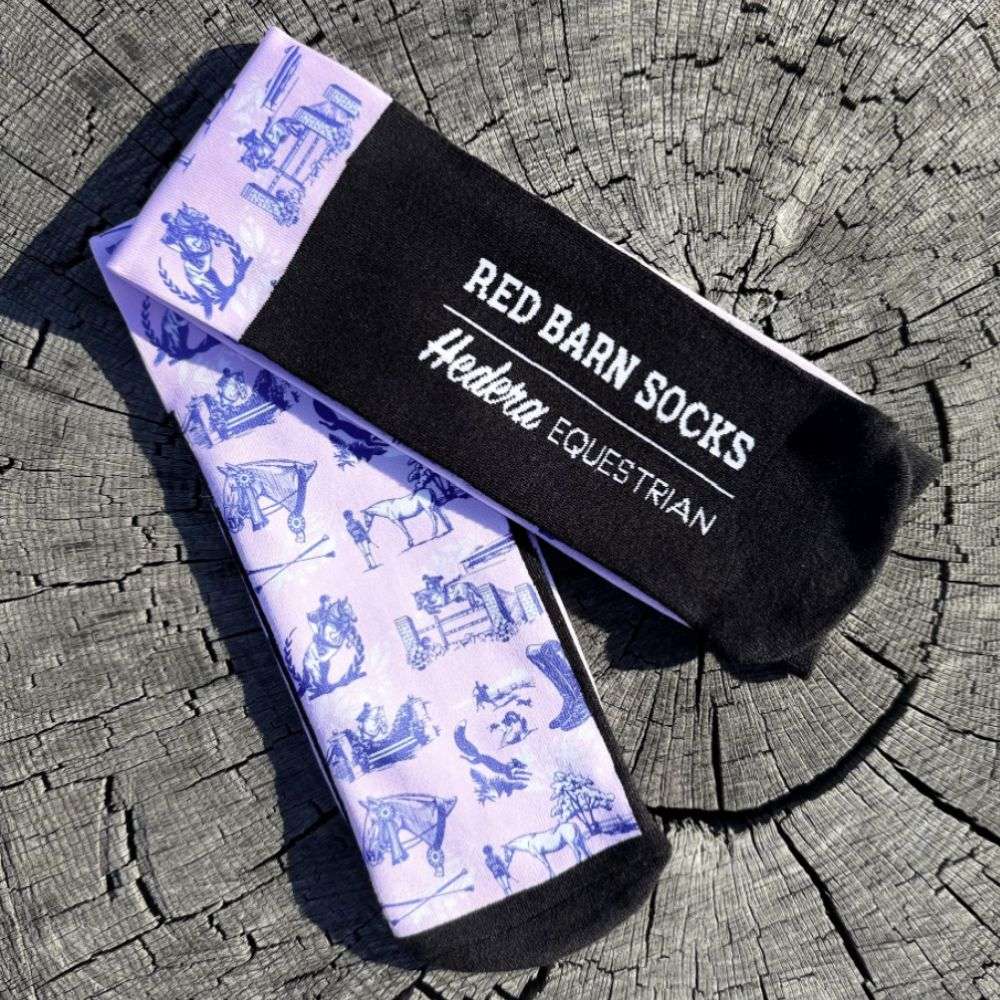 red barn socks traditions hedera equestrian