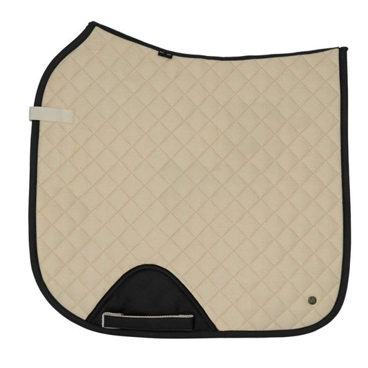 sixteen cypress dressage pad pearl and black