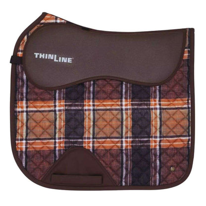 thinline and sixteen cypress field plaid dressage pad