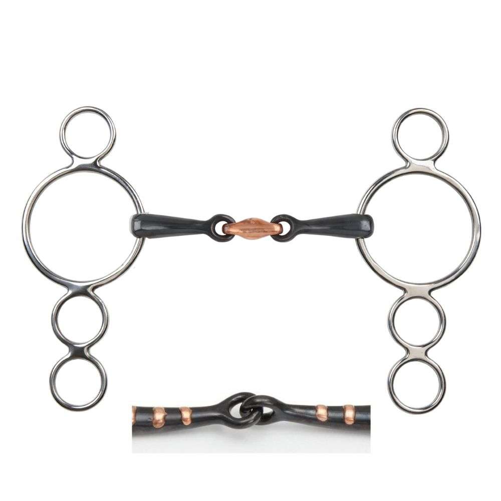 three ring sweet iron copper nibs