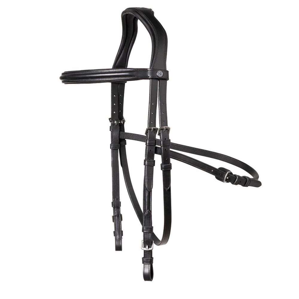 trust hickstead hackamore bridle black