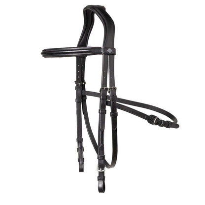 trust hickstead hackamore bridle black