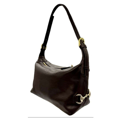 tucker tweed bethany bit bag dark chocolate