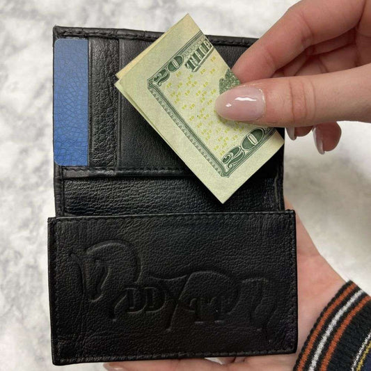 tucker tweed donalt dressage minimalist wallet inside