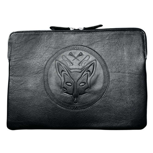 tucker tweed laptop sleeve large fox