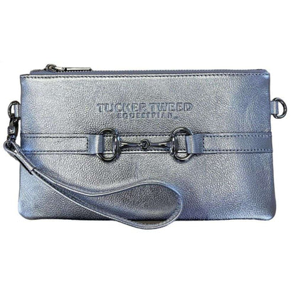 tucker tweed wellington metallic silver