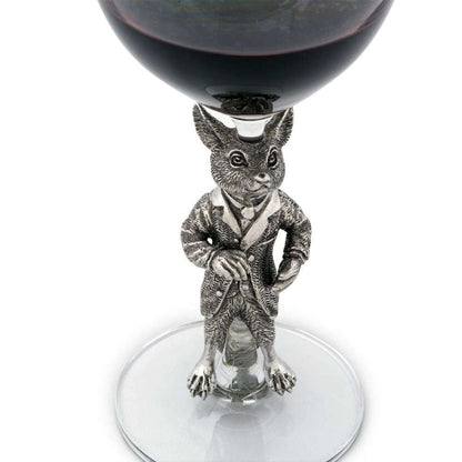 vagabond house snooty fox wine glass closeup