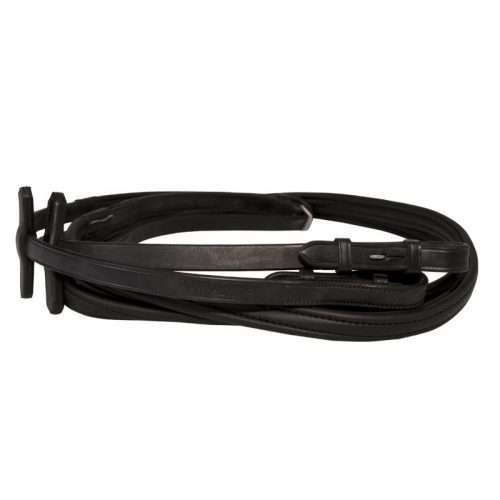 Thinline English Style Smooth Reins Blk