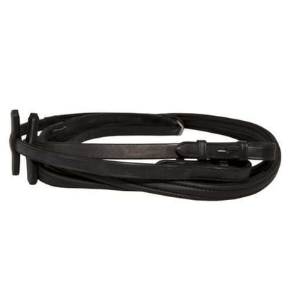 Thinline English Style Smooth Reins Blk
