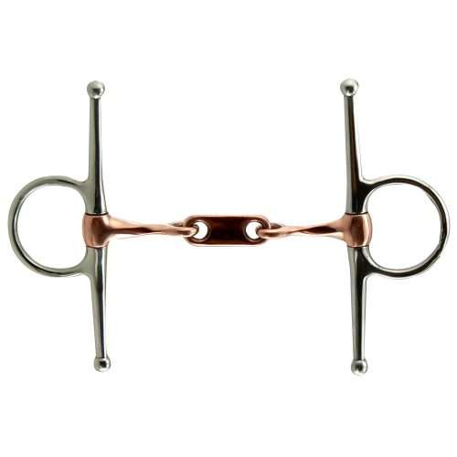 Full Cheek Copper Slow Twist Dr Bristol Snaffle