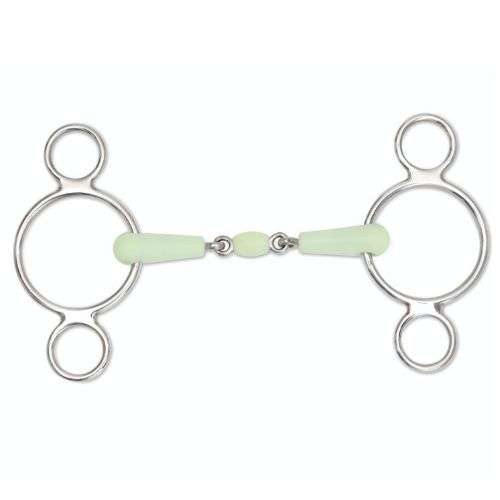 Two Ring Apple Poly Roller Gag