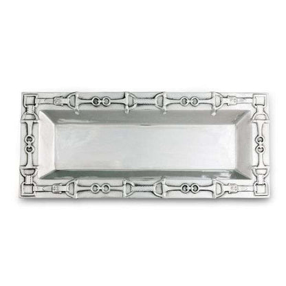 arthur court equestrian oblong tray top