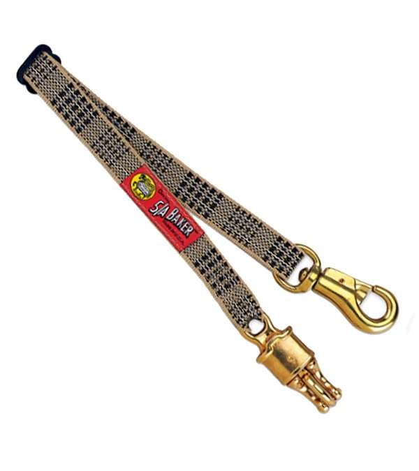 baker plaid horse trailer tie