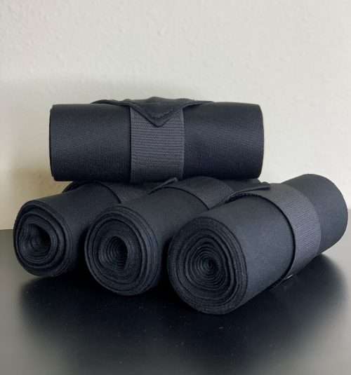 Standing Bandages Wraps - 12' Blk