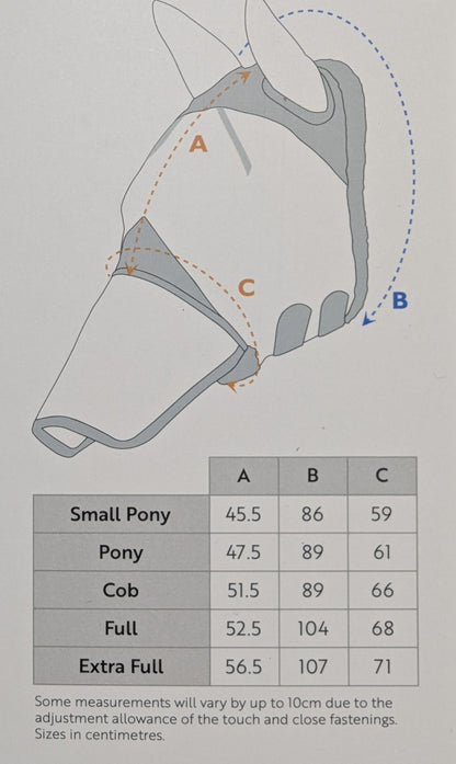 Pro Series Fine Mesh Fly Mask with Ears