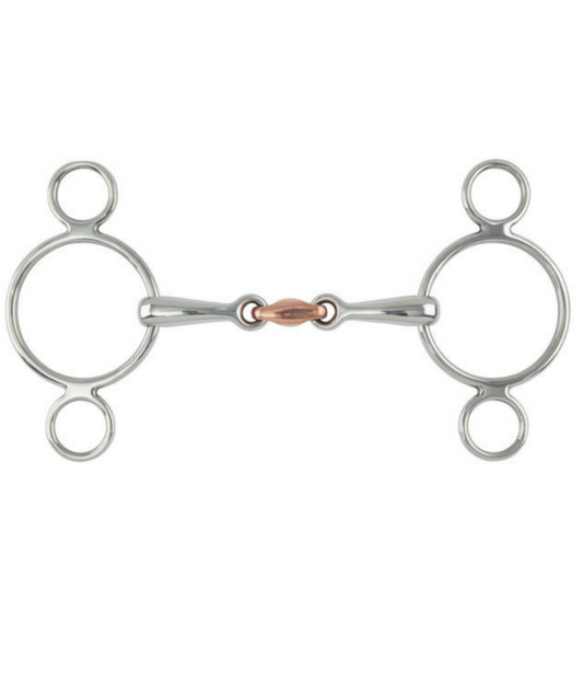 Two Ring Gag Copper Peanut