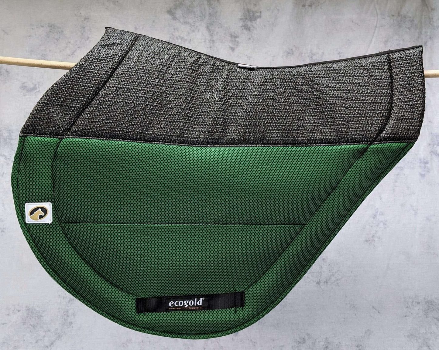 ecogold secure xc saddle pad hunter green