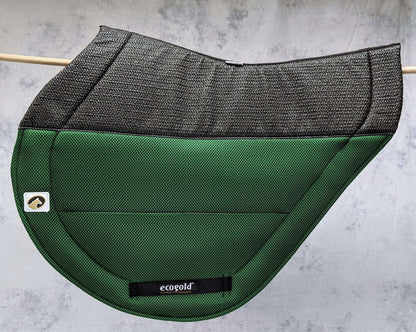 ecogold secure xc saddle pad hunter green