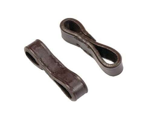 Leather Bit Loops Keepers Havana