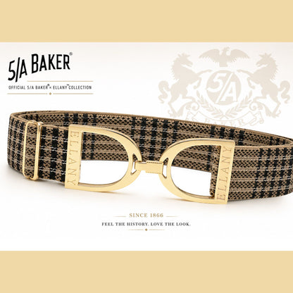ELLANY 5/A Baker Belt - Gold Buckle